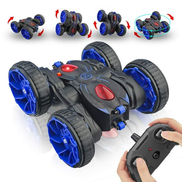 RC Cars Stunt Car Toy Green PUPOUSE Remote Control Car for Boys 4WD 2.4Ghz Double Sided 360° Rotating RC Vehicles LED Headlights Kids Xmas Birthday Toy Cars with 2 Rechargeable Batteries RC Cars Stunt Car Toy Green PUPOUSE Remote Control Car for Boys 4WD 2.4Ghz Double Sided 360° Rotating RC Vehicles LED Headlights Kids Xmas Birthday Toy Cars with 2 Rechargeable Batteries
